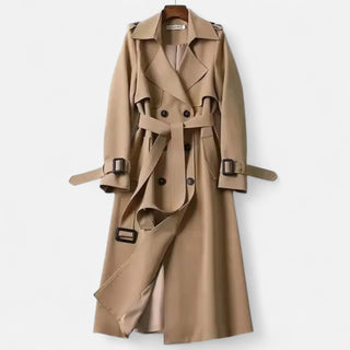 Maison Marlowe | Classic Double-Breasted Belted Trench Coat
