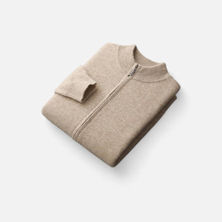 Maison Marlowe | Men’s Wool Blend Cardigan – Minimalist Open-Front Knit