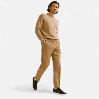 Maison Marlowe | Men’s Leather Low-Top Sneakers – Minimalist Everyday Design