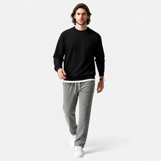 Maison Marlowe | Men’s Relaxed Drawstring Trousers – Comfort-Fit Jogger Pants