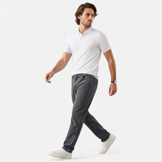 Maison Marlowe | Men’s Relaxed Straight-Leg Denim Trousers – Casual Jeans