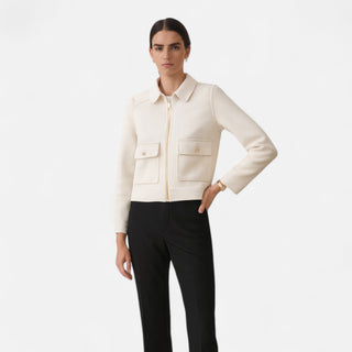 Maison Marlowe | Women’s Elegant Winter Zip Jacket