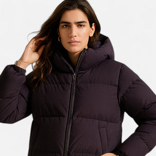 Maison Marlowe | Unisex Hooded Puffer Jacket - Lightweight Insulated Winter Coat