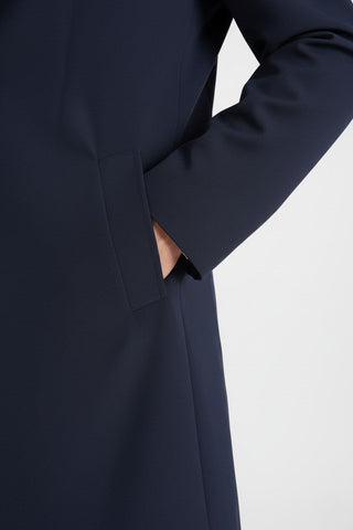 Maison Marlowe | Men's Classic Long Coat – Single-Breasted Overcoat