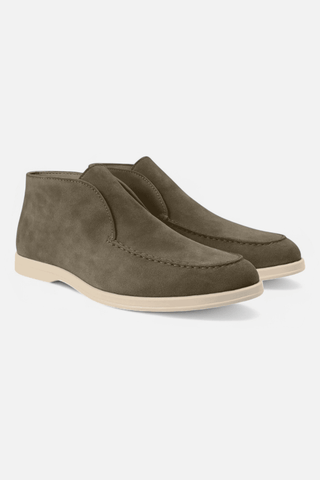 Maison Marlowe | High-Top Suede Loafers