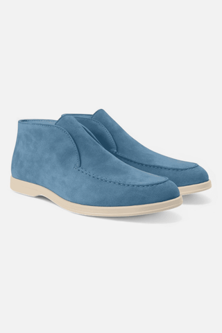 Maison Marlowe | High-Top Suede Loafers
