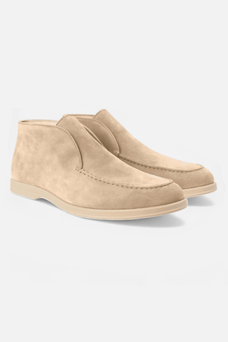 Maison Marlowe | High-Top Suede Loafers