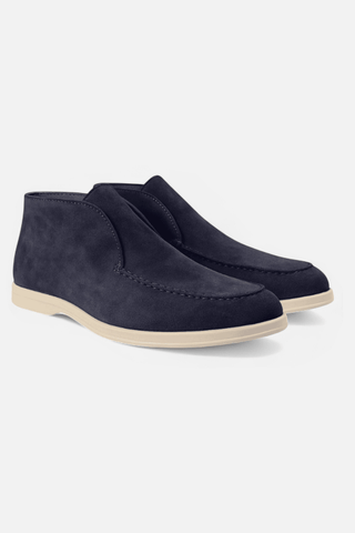 Maison Marlowe | High-Top Suede Loafers