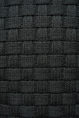 Maison Marlowe | Men’s Knitted Shawl Collar Sweater – Textured Rib Knit Pullover