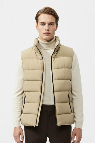 Maison Marlowe | Men's Puffer Gilet – Lightweight Insulated Vest