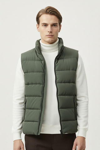 Maison Marlowe | Men's Puffer Gilet – Lightweight Insulated Vest