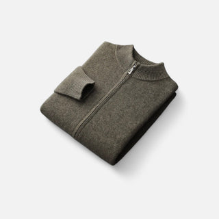 Maison Marlowe | Men’s Wool Blend Cardigan – Minimalist Open-Front Knit