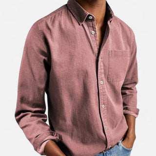 Maison Marlowe | Men’s Brushed Oxford Shirt – Classic Button-Down Design