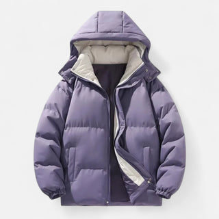 Maison Marlowe | Men’s Puffer Jacket – Insulated Winter Hooded Coat