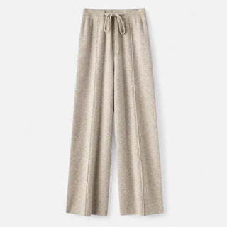 Maison Marlowe | Women's Wool Knit Wide-Leg Lounge Trousers