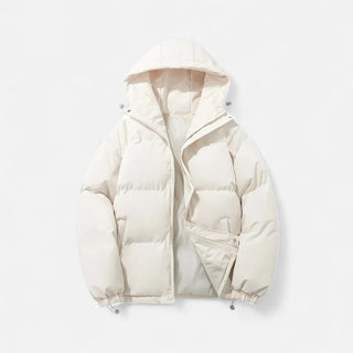Maison Marlowe | Unisex Hooded Puffer Jacket - Lightweight Insulated Winter Coat