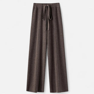 Maison Marlowe | Women's Wool Knit Wide-Leg Lounge Trousers