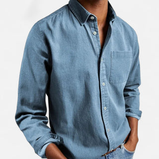 Maison Marlowe | Men’s Brushed Oxford Shirt – Classic Button-Down Design