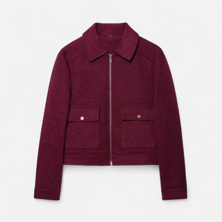 Maison Marlowe | Women’s Elegant Winter Zip Jacket